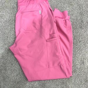 Women's Pink Jogger scrub pants
